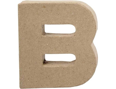Creativ Company Brief Pappmach� - B, 10cm