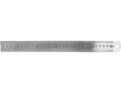 Creativ Company Lineal aus Metall, 30 cm