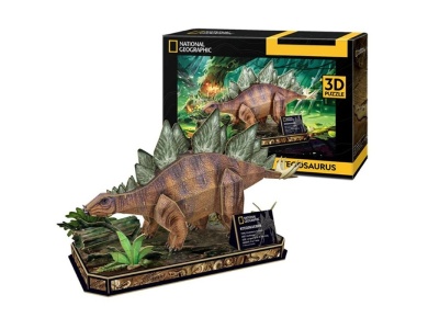 3D Stegosaurus 62Teile