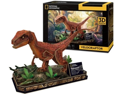 3D Velociraptor 63Teile
