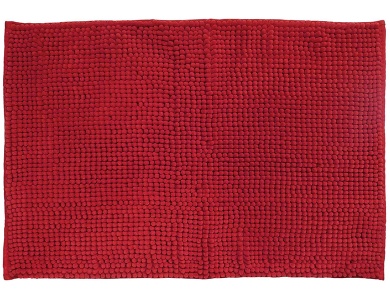 Diaqua Badteppich Chenille Rot (90x60cm)