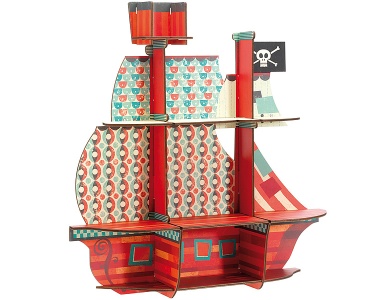 Wandregal Piraten
