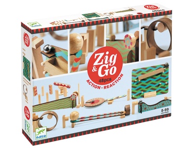 Djeco Kettenreaktion Zig & Go (48Teile)