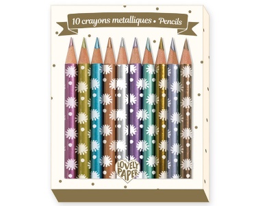 Mini Farbstifte Metallic Chichi 10Teile