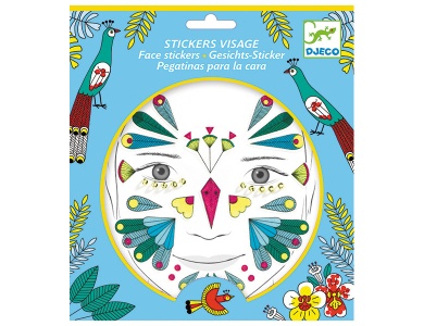 Face Sticker Vogel