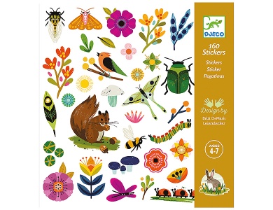 Sticker Garten 160Teile