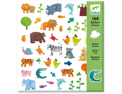 Djeco Stickers Tiere