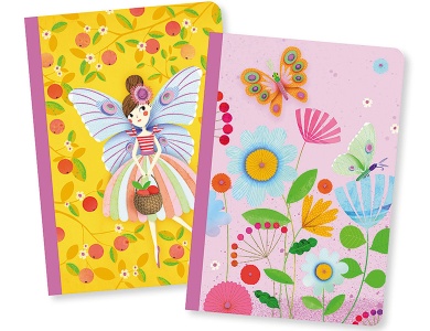 Djeco Notizbuch klein Rose