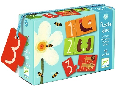 Djeco Duo Zahlen (20Teile)