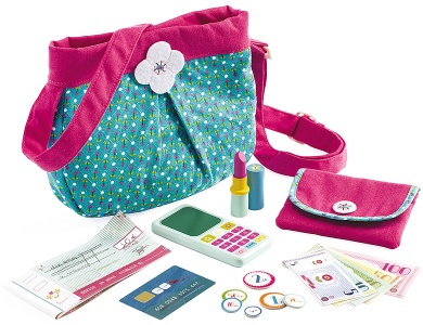 Handtasche mit Zubehör