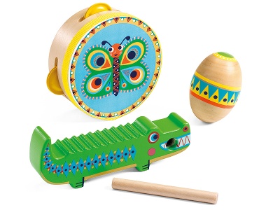 Musikalische Affentrommel - Handgefertigte Rasseltrommel Für Kinder