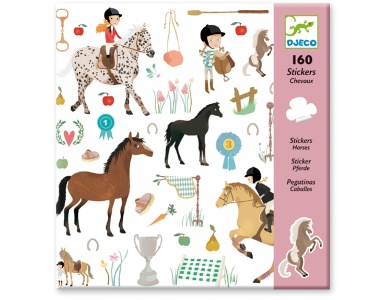 Djeco Sticker Pferde