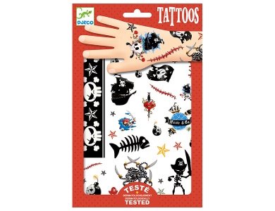 Djeco Tattoos Piraten