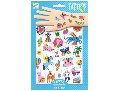 Djeco Tattoos Regenbogen