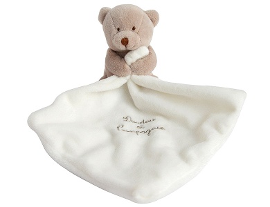 Br mit Schmusetuch natur 10cm