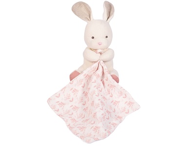 Hase mit Schmusetuch Rosa 15cm