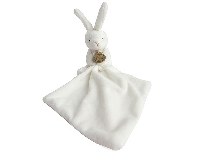 Hase mit Schmusetuch natur 10cm