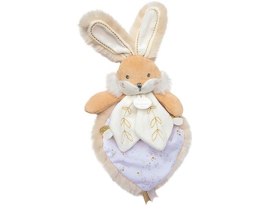 Schmusetuch Hase Weiss 24cm