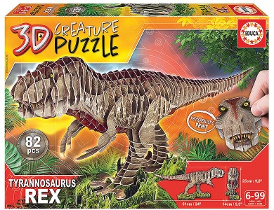 3D T-Rex 82Teile