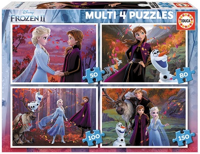 Educa 4in1 Disney Frozen