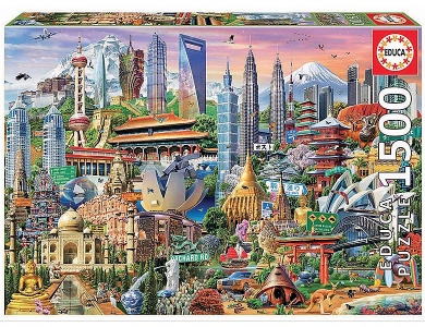 Asia Landmarks 1500Teile