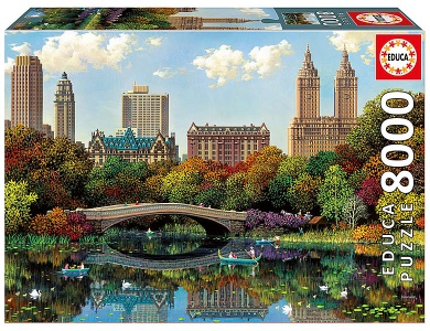 Central Park Bow Bridge 8000Teile
