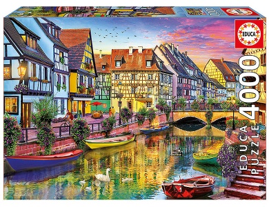 Colmar Canal, France 4000Teile