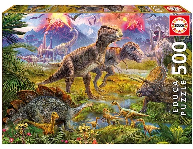 Dinosaur Gathering 500Teile