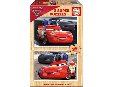 Educa Puzzle Disney Cars 3 (2x16)