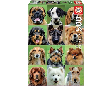 Dogs Collage 500Teile
