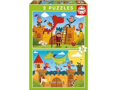 Drachen und Ritter 2x48