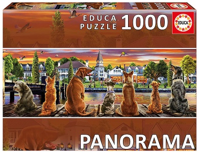 Dogs on the Quay 1000Teile