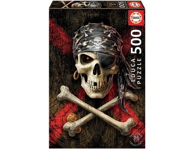 Pirate Skull 500Teile