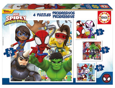 Spidey & Super Freunde 12,16,20,25