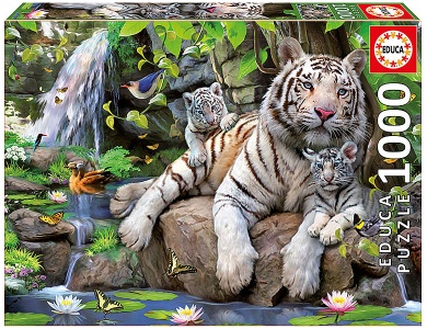Educa White Tigers of Bengal (1000Teile)