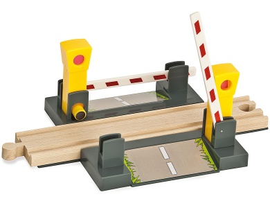 Holzbahn Übergang