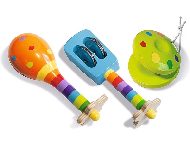 Musik Set mit Maracas
