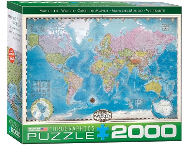 Weltkarte 2000Teile
