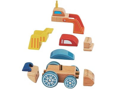 Wandelbares Holzauto