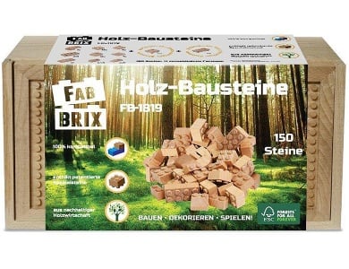 Holz-Bausteine 150Teile
