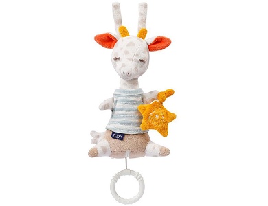 Mini-Spieluhr Giraffe Glow-in-the-dark