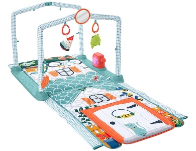 3-in-1 Kleines Ferienhaus Spieldecke