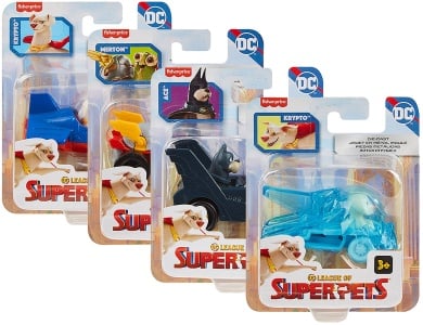 Fisher-Price DC League of Super Pets Die-Cast Sortiment - 1:55