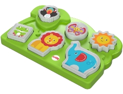 Dschungel-Tierpuzzle