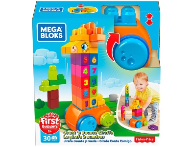 Mega Bloks 123 Counting Item - 30 Teile