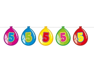 Folat Flag Line Ballons 5 Jahre, 10mtr.