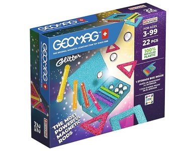 Geomag Glitter Recycled (22Teile)