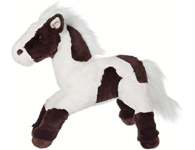 Pferd Creme/Braun 40cm