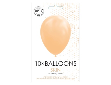 Globos Luftballons Nude, 30cm, 10Stk.