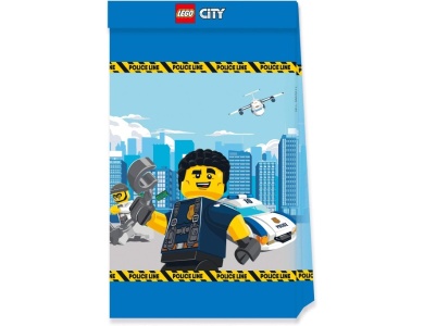 Procos Papier-Partytten FSC LEGO City, 4 Stk.